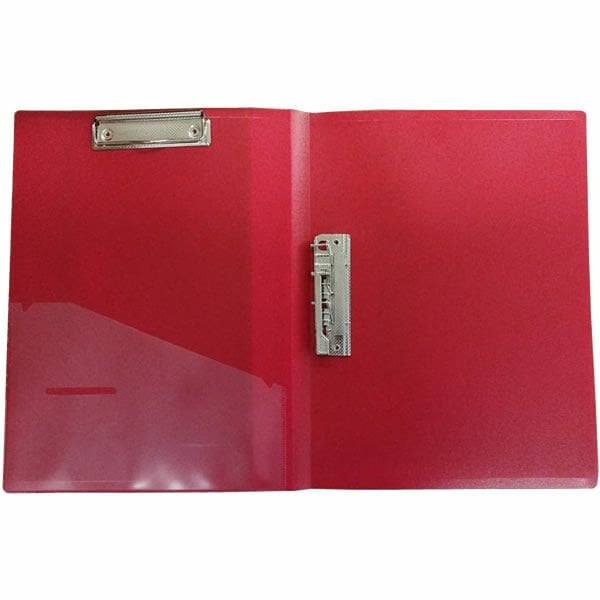 Fujıka Lg-315 Kırmızı Sıkıştırmalı Klipsli Dosya