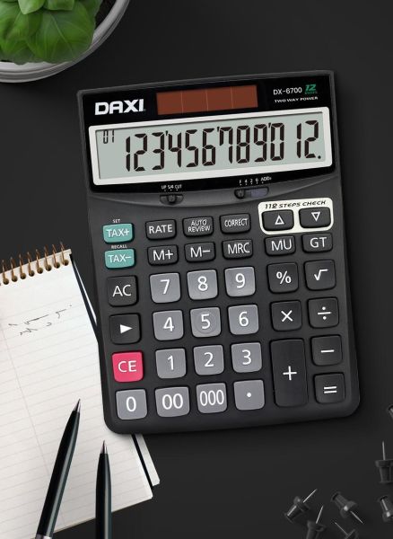 Daxi DX-6700 12 Hane Masa Üstü Hesap Makinesi