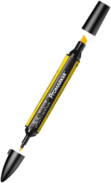 Winsor & Newton Y367 Promarker Canary 166 Grafik Kalemi