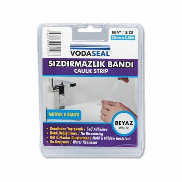 Vodaseal 3560 22mmX3.35m Küvet Sızdırmazlık Bandı
