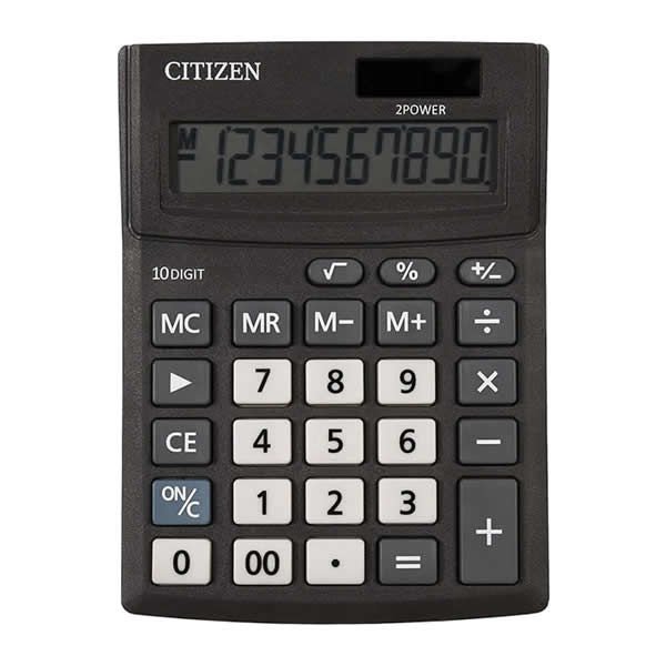 Citizen CMB-1201BK Siyah Ortaboy Hesap Makinesi