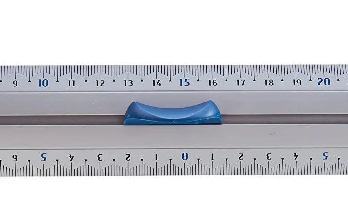 MAPED 120130 30 CM TRİPLE DESİMETRE ALÜMİNYUM CETVEL