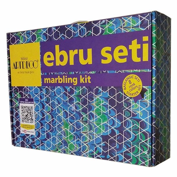 Artdeco 16-ES8 8 Renk Ebru Başlangıç Seti