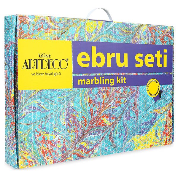 Artdeco 16-ES8 8 Renk Ebru Başlangıç Seti