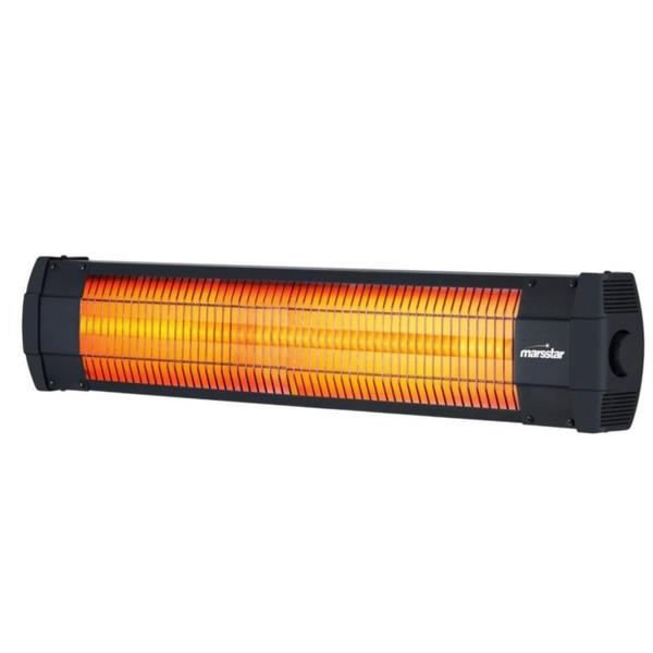 MARSSTAR MS-08 2500 W SİYAH İNFRARED ELEKTRİKLİ ISITICI
