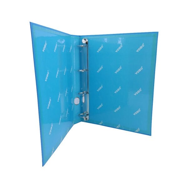 Yobo TC537A A4 40 mm 4 Halkalı Turkuaz Dosya