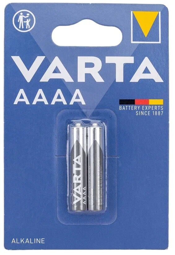 Varta AAAA 2 Li Alkaline Pil