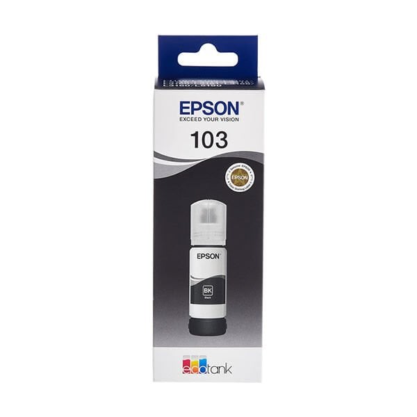 Epson T00S14A 103 Ecotank Siyah Kartuş Mürekkebi