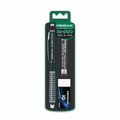 Pensan IQ-DUO 0,5 mm Yeşil Min Silgili Versatil Kalem
