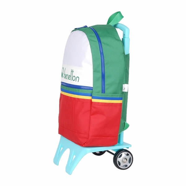 Benetton 70033 İki Bölmeli Tekerlekli Sırt Çantası