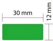 Tanex OFC-107 5 li Floresan Yeşil Ofis Etiketi