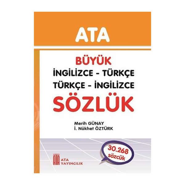 Ata Yayınları Set Kapaklı Büyük Türkçe-İngilizce Sözlük