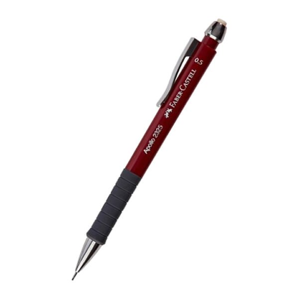 Faber Castell Apollo 0,5 Metalik Kırmızı Versatil Kalem