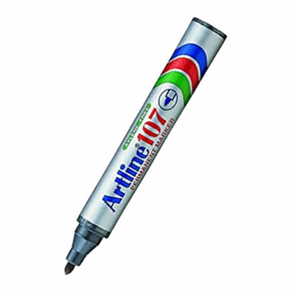 Artline EK-107 Siyah Permanent Markör Kalem