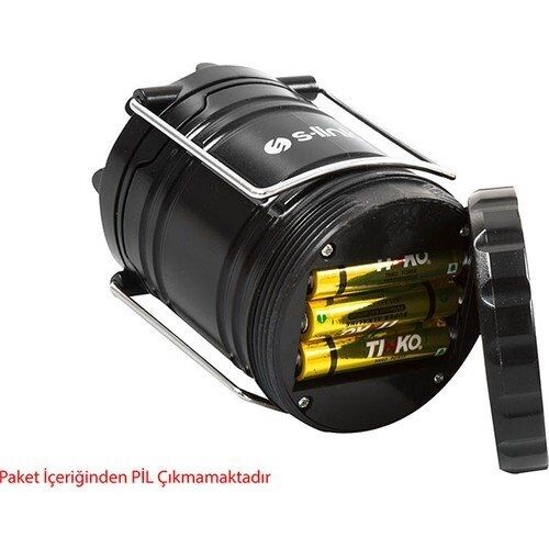 S-LİNK SL-8710 12+21 LED IŞIKLI ALEV GÖRÜNÜMLÜ KAMP LAMBASI