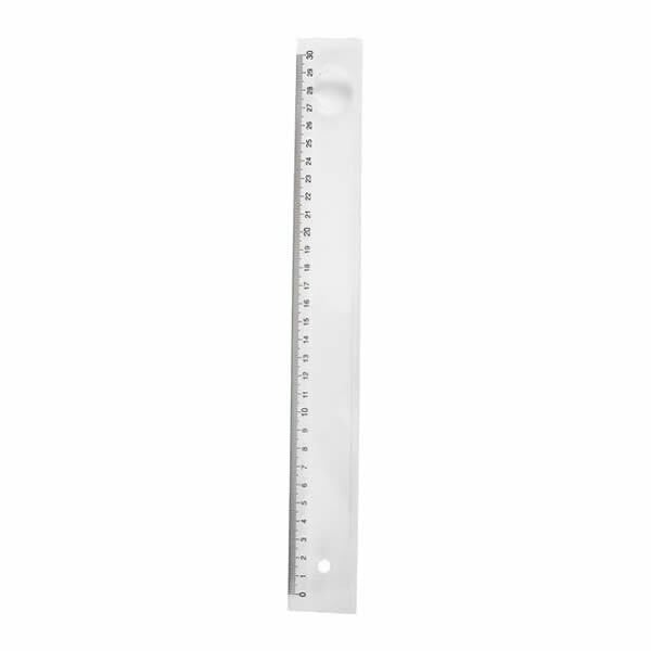 Yıldızlar 30 cm Mercekli Plastik Cetvel