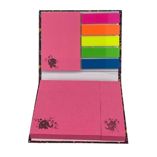 Umur 125 Yaprak A7 Not Defteri 4 Parçalı Çocuk Fil Post it