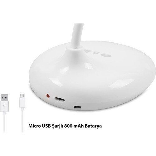 S-LİNK SL-8725 14 LED 500MAH ŞARJLI TAŞINABİLİR MASA LAMBASI