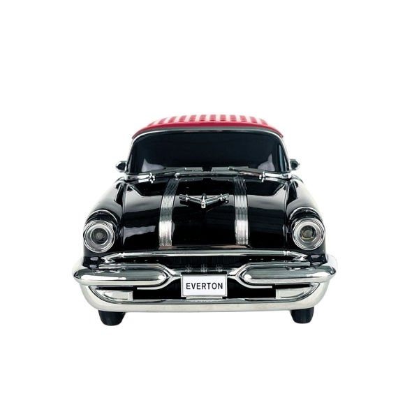 EVERTON RT-1954 Siyah Arabalı Bluetooth Fm/Usb/Tf/Aux Şarjlı Nostaljik Radyo