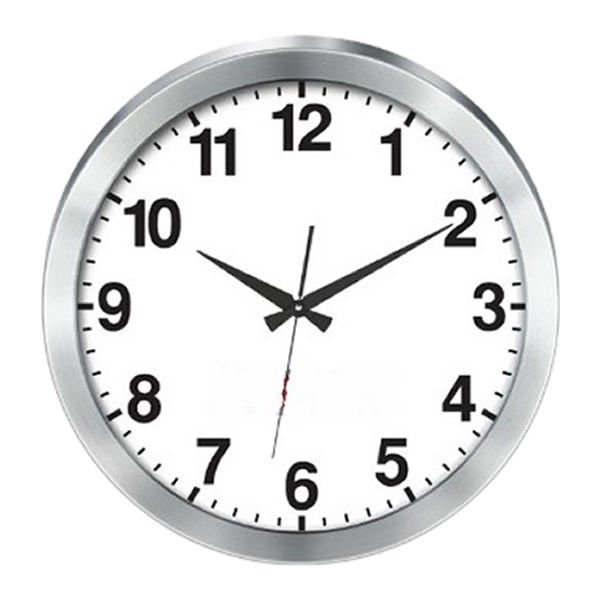 Ofisostim Paslanmaz Kromaj Duvar Saati
