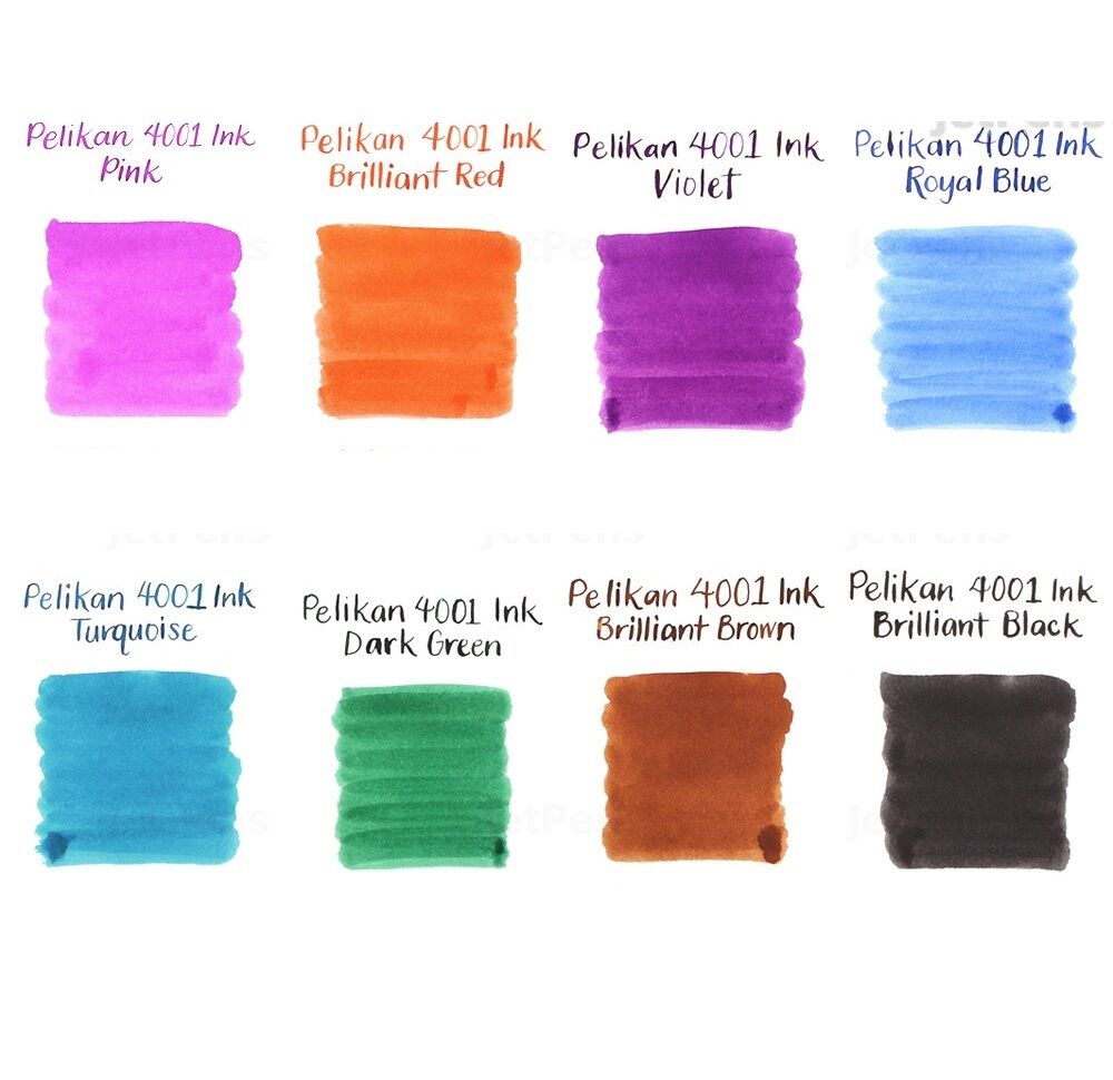 PELİKAN 4001 6 LI PEMBE DOLMA KALEM KARTUŞU