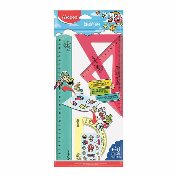 Maped 897160 Stick Art 4 lü Çizim Seti