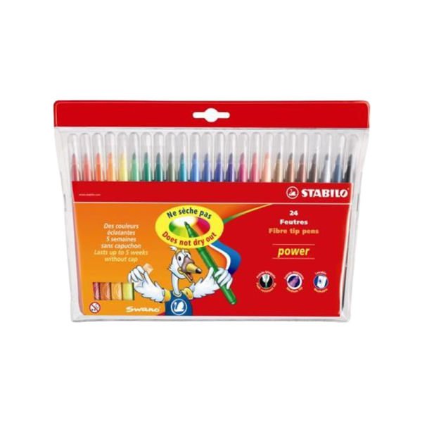Stabilo 280/24-01 24 lü Power Keçeli Kalem