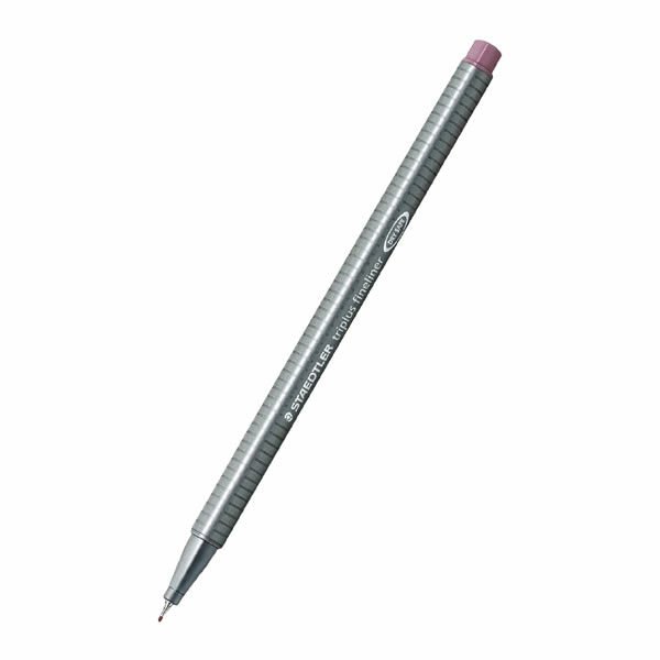 Staedtler 334-260 0,3 mm Triplus Lila Üçgen Fineliner Kalem