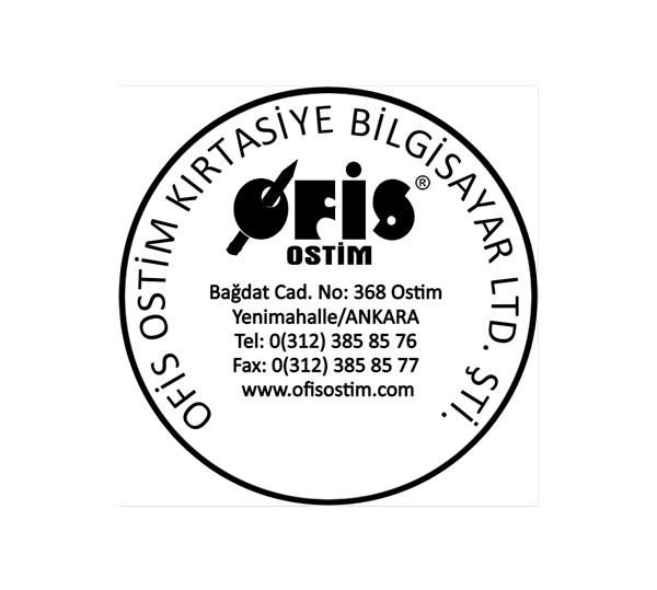Trodat 4630 Orta Boy Firma Kaşesi 4 Boş Kaşe