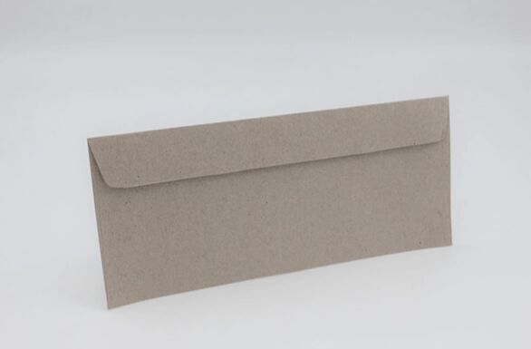 ZARFSAN 10,5X24CM 90 GRAM 500LÜ SİLİKONLU KRAF DİPLOMAT ZARF