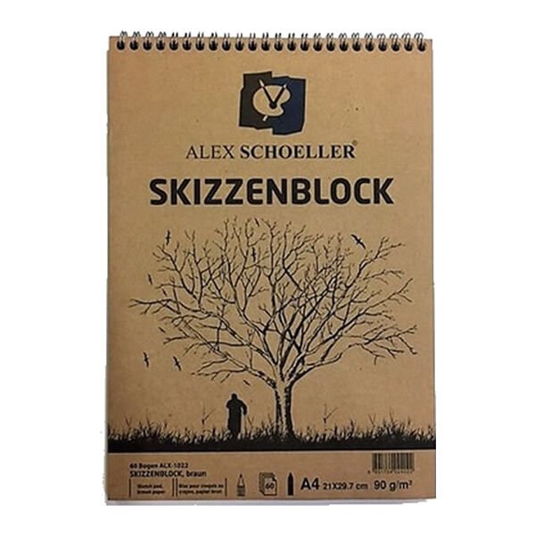 Alex Schoeller ALX-0513 80 Yaprak 70 gr Çizgili Sert Kapaklı Defter