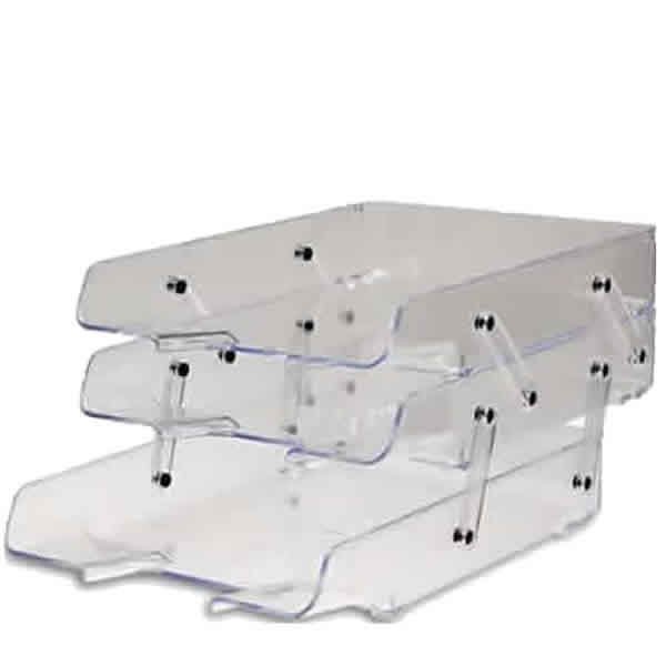 Ops Rf-203 3 lü Hareketli Mavi Evrak Rafı