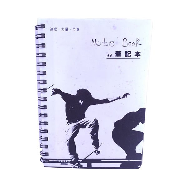 Yobo J99036 A6 Desenli Kapaklı Defter