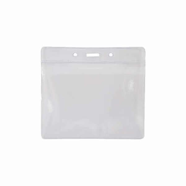 Mapi 100 lü Beyaz Pvc Kare Şeritli Oval Poşet