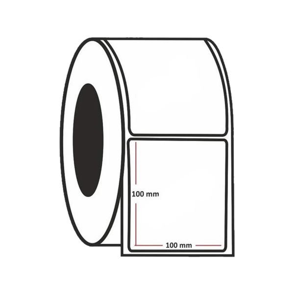 Ofisostim 100x100mm Fastyre Rulo Etiket