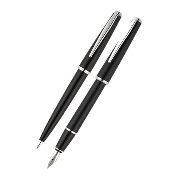 Scrikss 78Dk Siyah Dolma Kalem & Tükenmez Kalem Seti (M000SAHHT7802A)