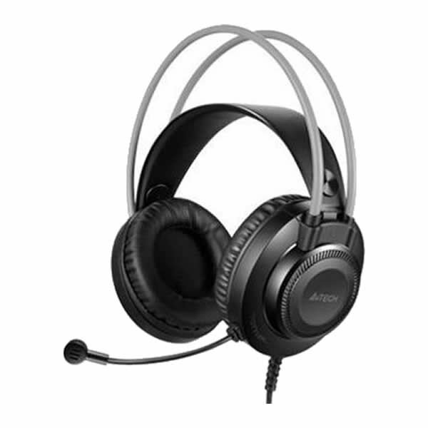 A4 Tech FH-200U Kablolu Gri Usb Mikrofonlu Kulaklık