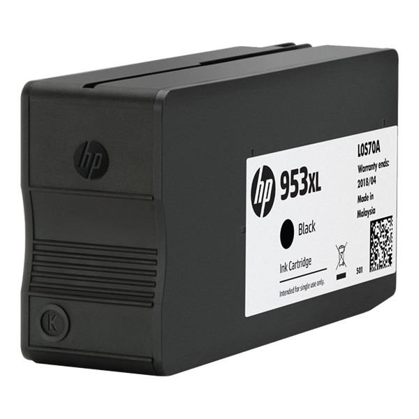 HP L0S70AE 953XL SİYAH KARTUŞ MÜREKKEBİ