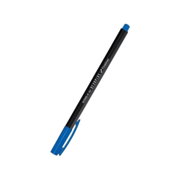 Dong-A Hexaplus Fineliner No:38 Mavi Fiber Uçlu Kalem