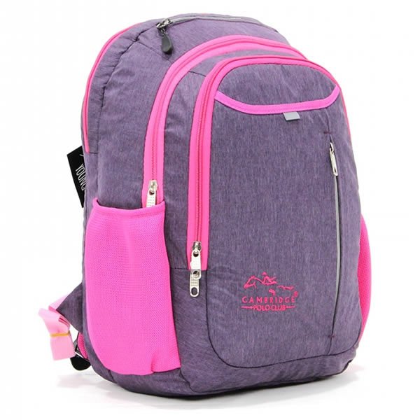 CAMBRİDGE PLCAN1719 MOR POLO SIRT ÇANTA