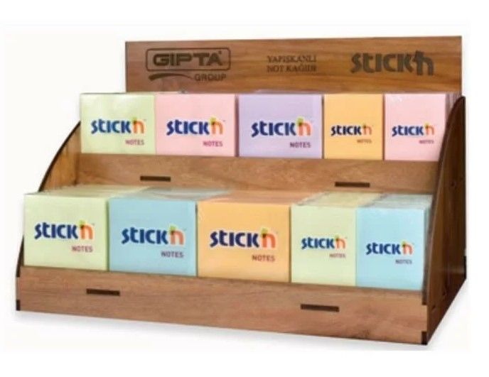 GIPTA STİCKN 76X76 MM 100 YAPRAK NEON PEMBE YAPIŞKANLI NOT KAĞIDI