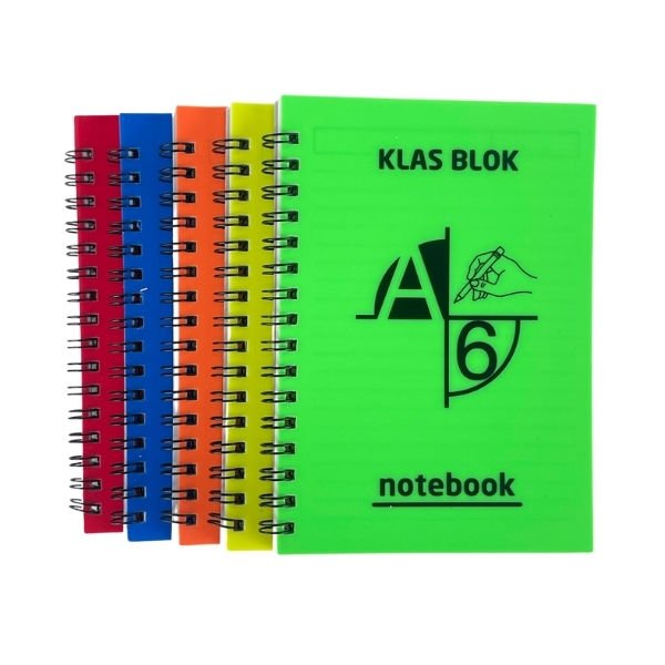 KLAS K590 A6 72 YAPRAK KARELİ SPİRALLİ BLOKNOT
