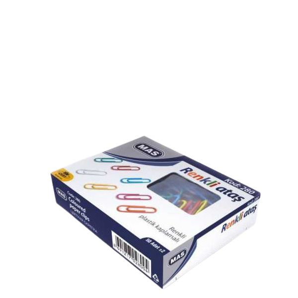 Mas 280 28 mm Pvc Kaplı Renkli Ataş