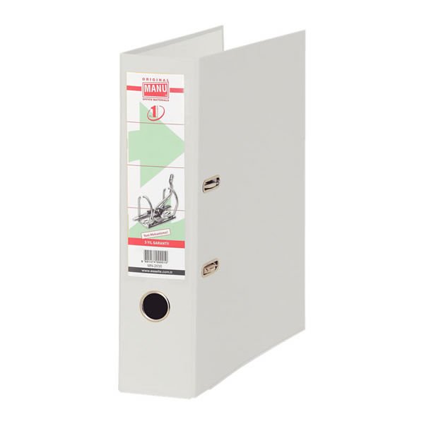 Manu Geniş Beyaz Klasör