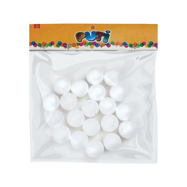 Puti 4766 20 li 3 cm Köpük Top