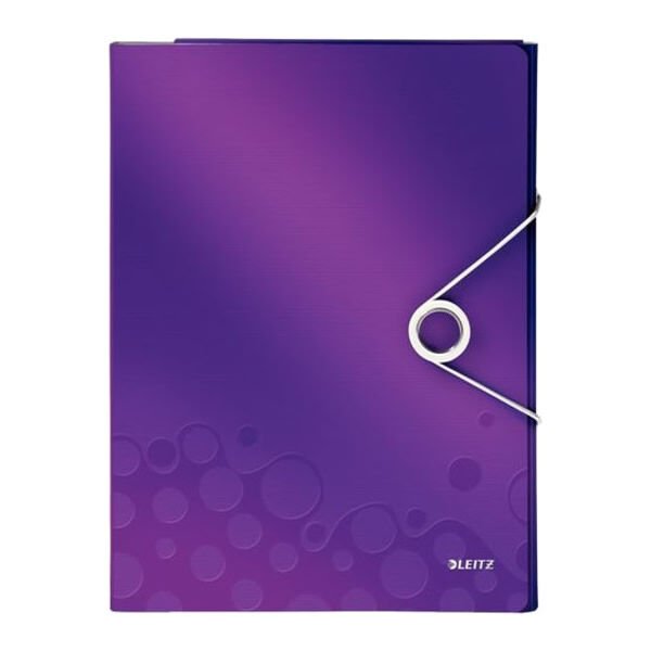 Leitz Active Wow Çok İşlevli Metalik Mor Dosya