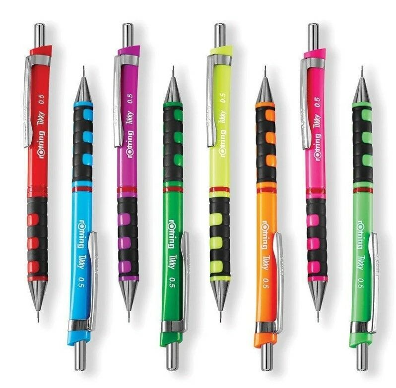 ROTRİNG TİKKY 0,7 MM NEON SARI OKUL MEKANİK KURŞUN KALEM SETİ