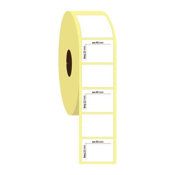 Ofisostim 25x40 1000 Adet Eco Termal Barkod Etiketi
