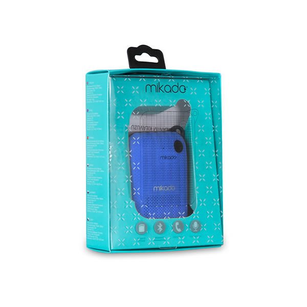 Mikado MD-22BT Mavi TF Kart Fm Destekli Bluetooth Hoparlör