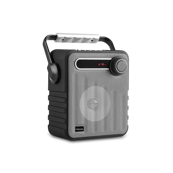 Mikado MD-1437 3w Gümüş & Gri USB-TF-FM Destekli Bluetooth Hoparlör